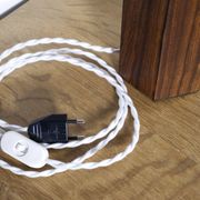 Lampe de table vintage en palissandre danois