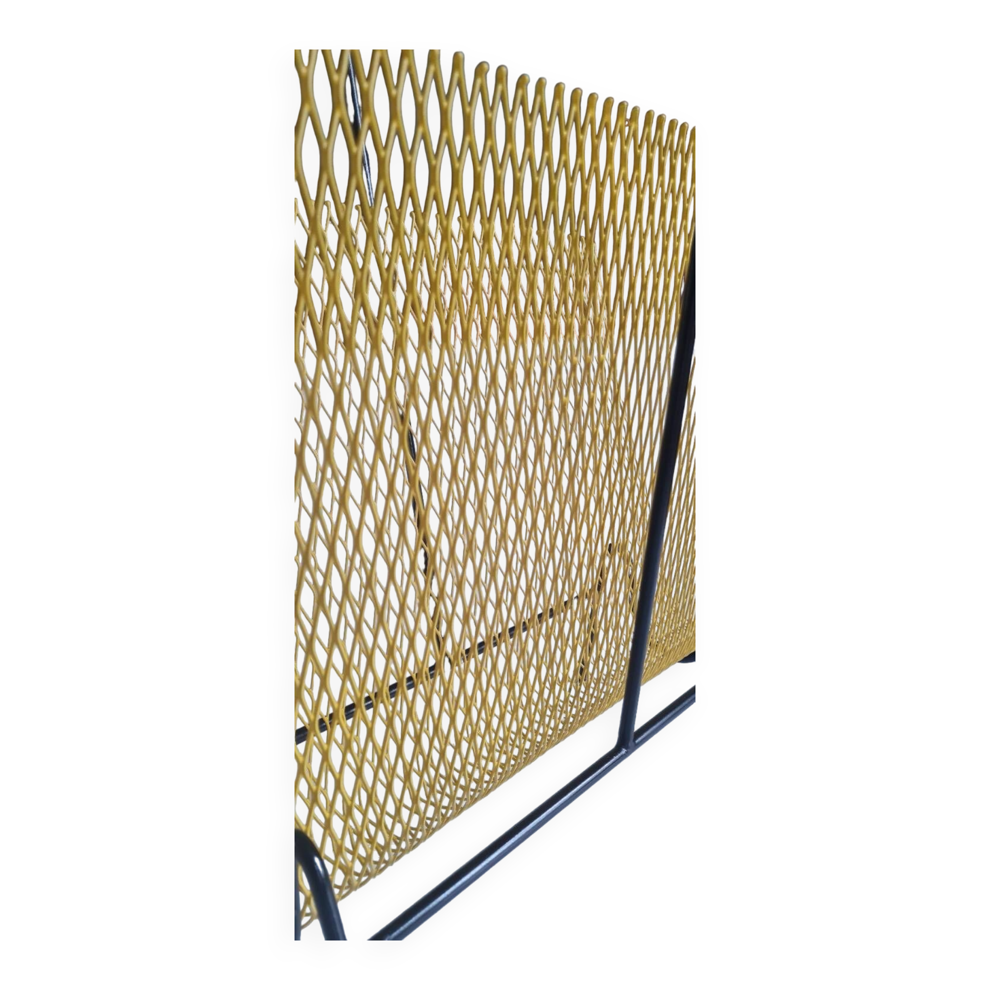 60s metal magazine rack