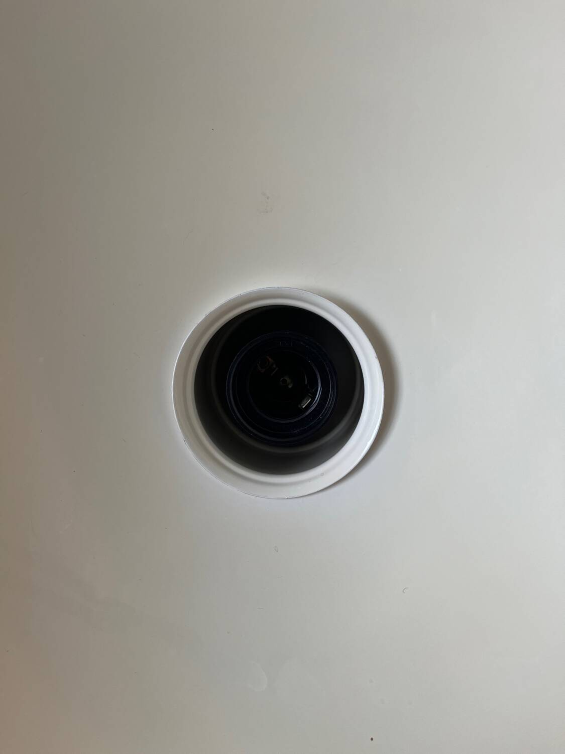 Large metal pendant light from the 80s