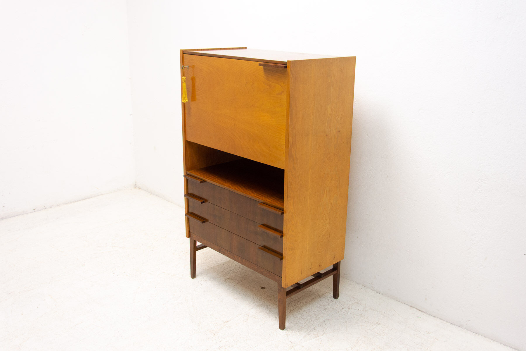 Vintage bar cabinet by František Mezulánik, 1970´s, Czechoslovakia