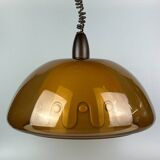 60s 70s ceiling lamp hanging lamp acrylic plastic metal space age design