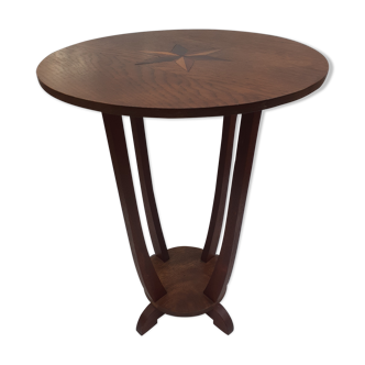 Art deco marquetry table