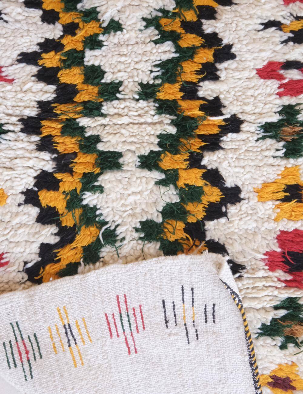 Vintage Berber Ourika Rug - 177 x 70 cm