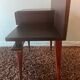 Meuble d’appoint, chevet pieds compas année 60