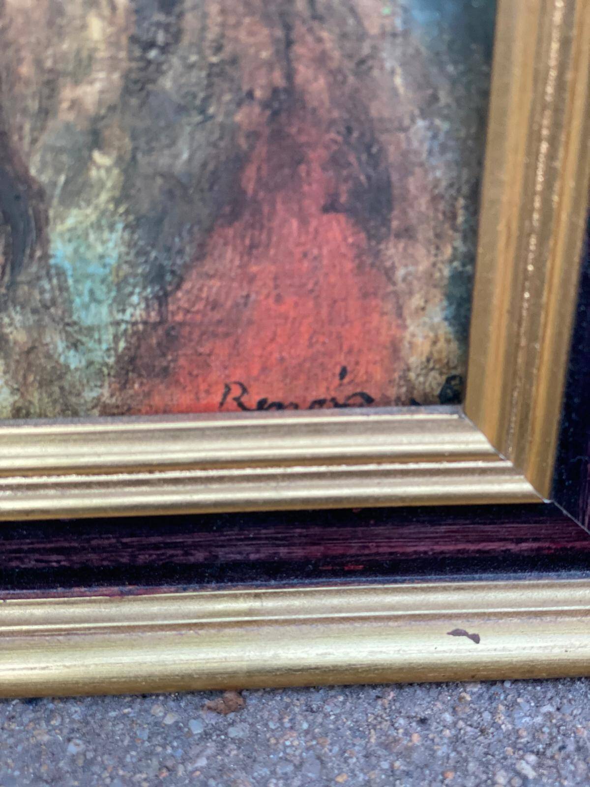 Oil painting on canvas reproduction of Auguste Renoir girl 30x36