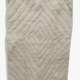 Carpet beni ouarain berbere ecru woven hands, 1m47 x 1m