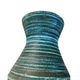 Accolay, blue ceramic vase, "gauloise" collection, 1960s