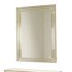 Miroir avec console argentés et dorés – Deknudt