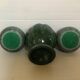 Six bougeoirs marbre vert