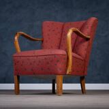 Art Deco armchair attributed to Viggo Boesen, Denmark, 1950s.