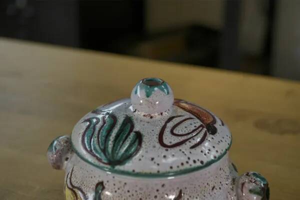Vase/pot en céramique de Vallauris 1950’s