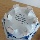 Delft earthenware covered vase