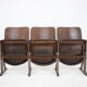 1960s cinema 3-seat bench,czechoslovakia
