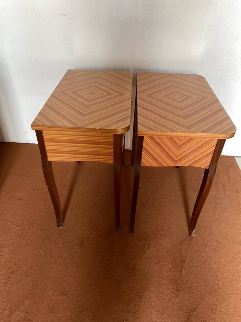 Pair of Vintage Bedside Tables
