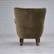 1970s, Danish design, lounge chair, original condition, furniture velour.