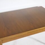 Extendable vintage dining table, walnut, 1960s