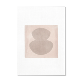 Peinture sur papier, abstraite signée Eawy