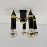 Plafonnier vintage Schmitz leuchten, Allemagne 1970