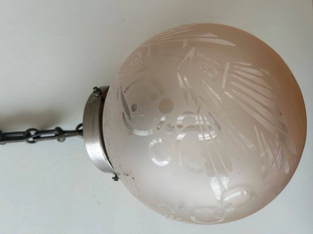 Suspension Muller Frère Art Déco
