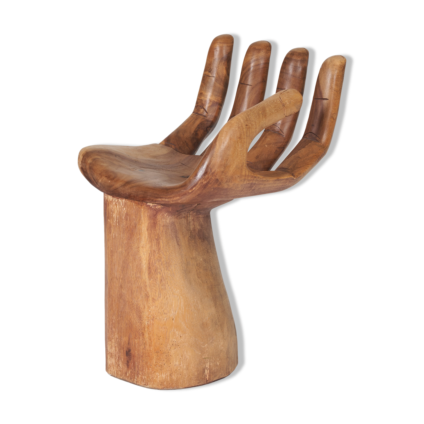 Solid wood hand chair