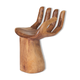 Solid wood hand chair