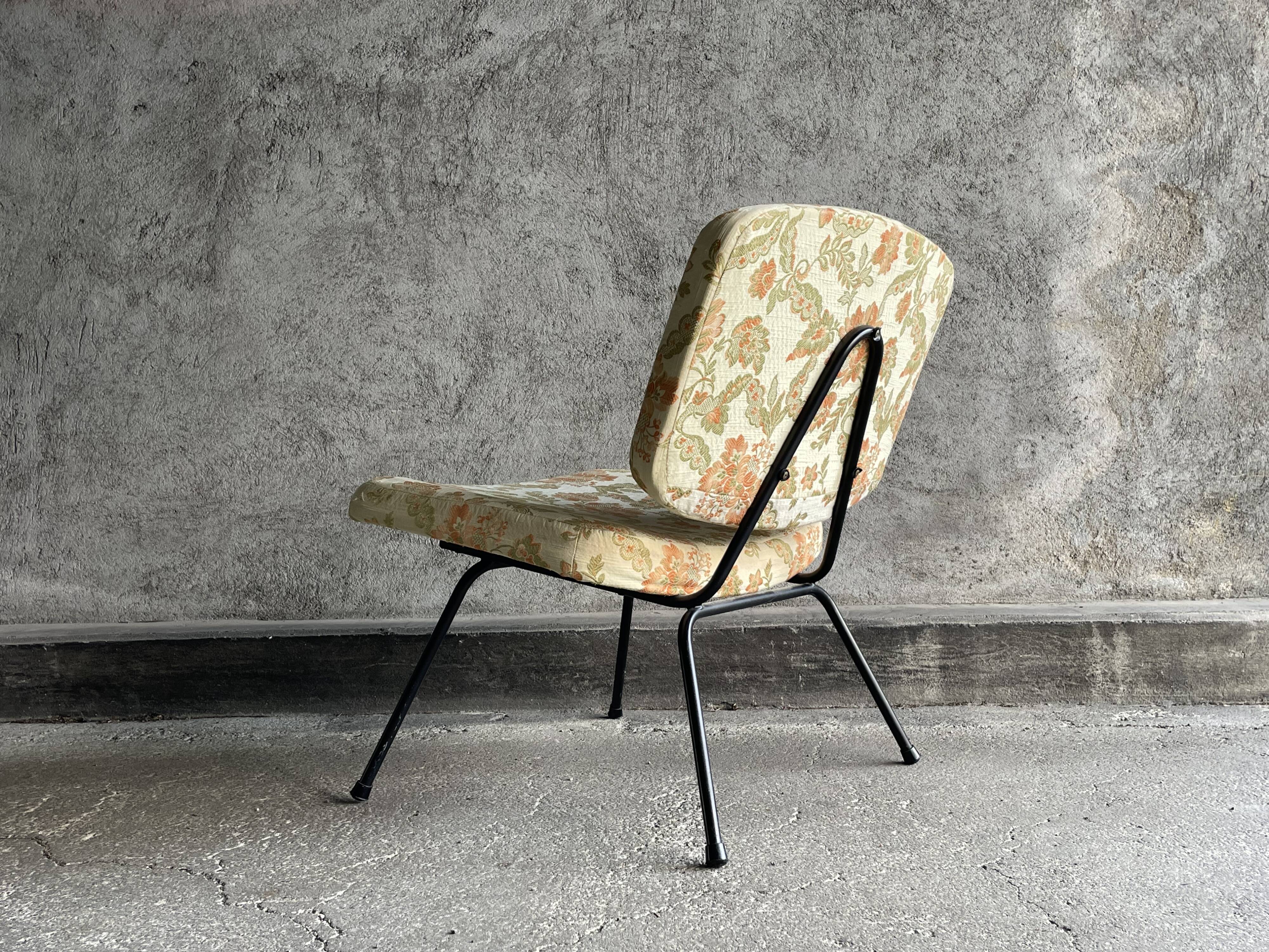 “CM 190” model fireside chair by Pierre Paulin for Thonet, 1959