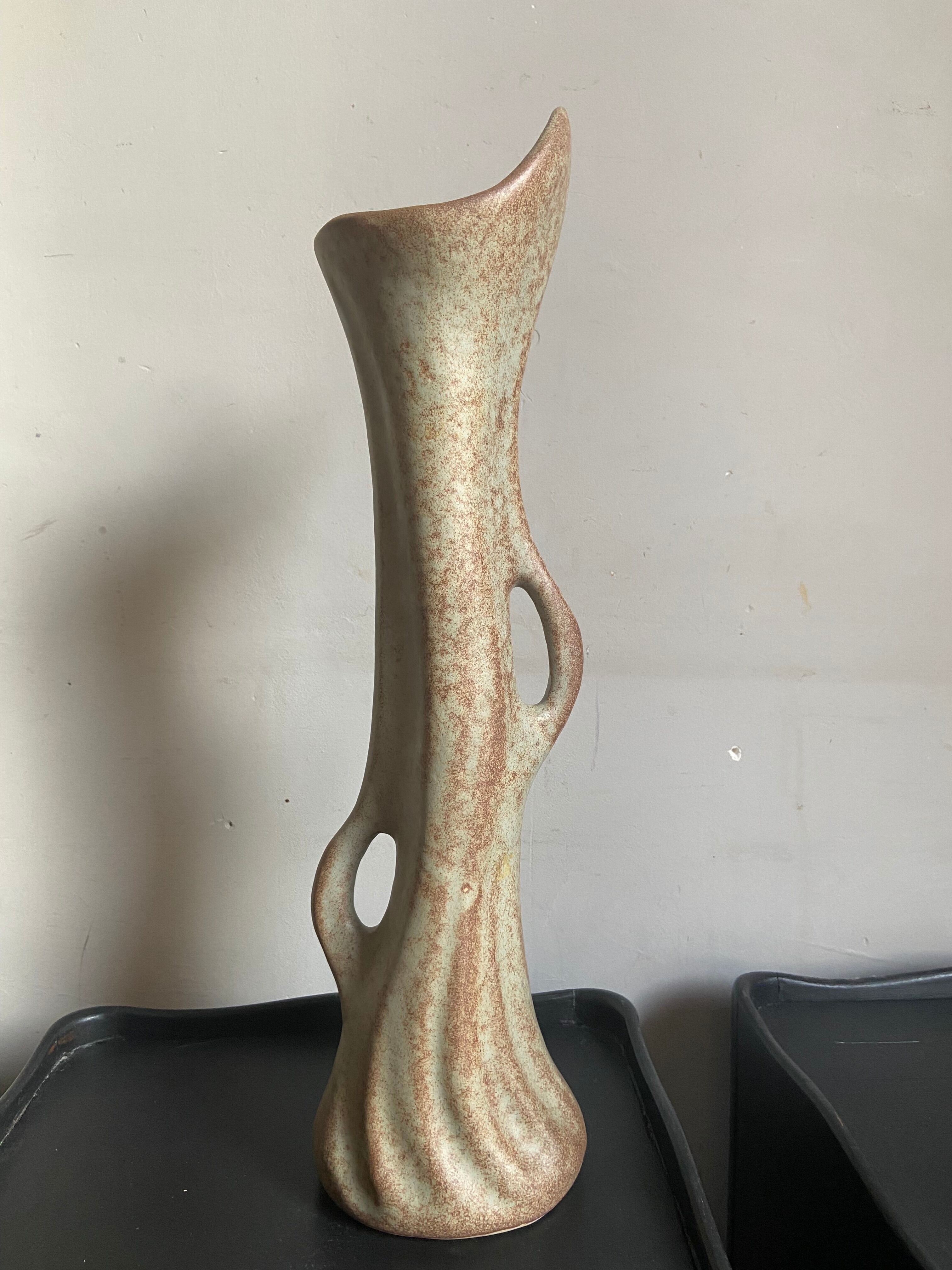 Vallauris free-form vase 60s-70s