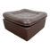 Mid-Century DS 11 Ottoman in Brown Leather from de Sede, Switzerland, 1960s
