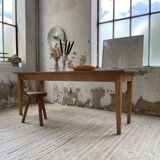 2m pine farm table