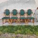 4 chaises vintage de bistrot parisien