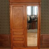 Thonet style curved wood cabinet
