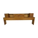 Cozy vintage headboard