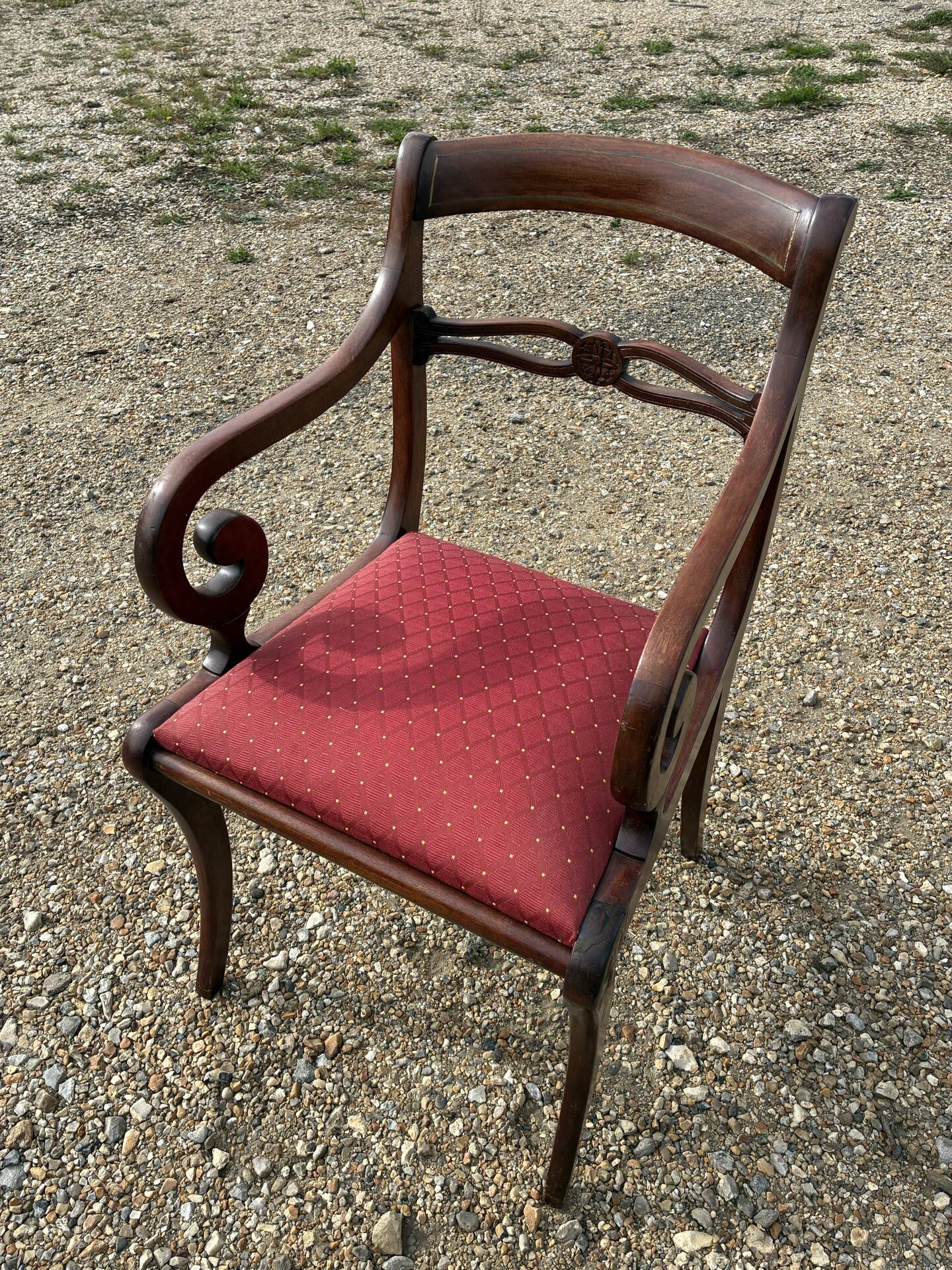 Regency English armchair