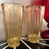 Paire de vases en verre de Murano