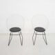 D. Dekker for Tomado wire chairs, The Netherlands 1950's