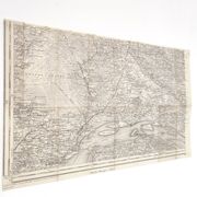 Carte ancienne estuaire Loire St Nazaire fin XIXème