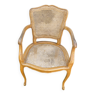 Fauteuil canné