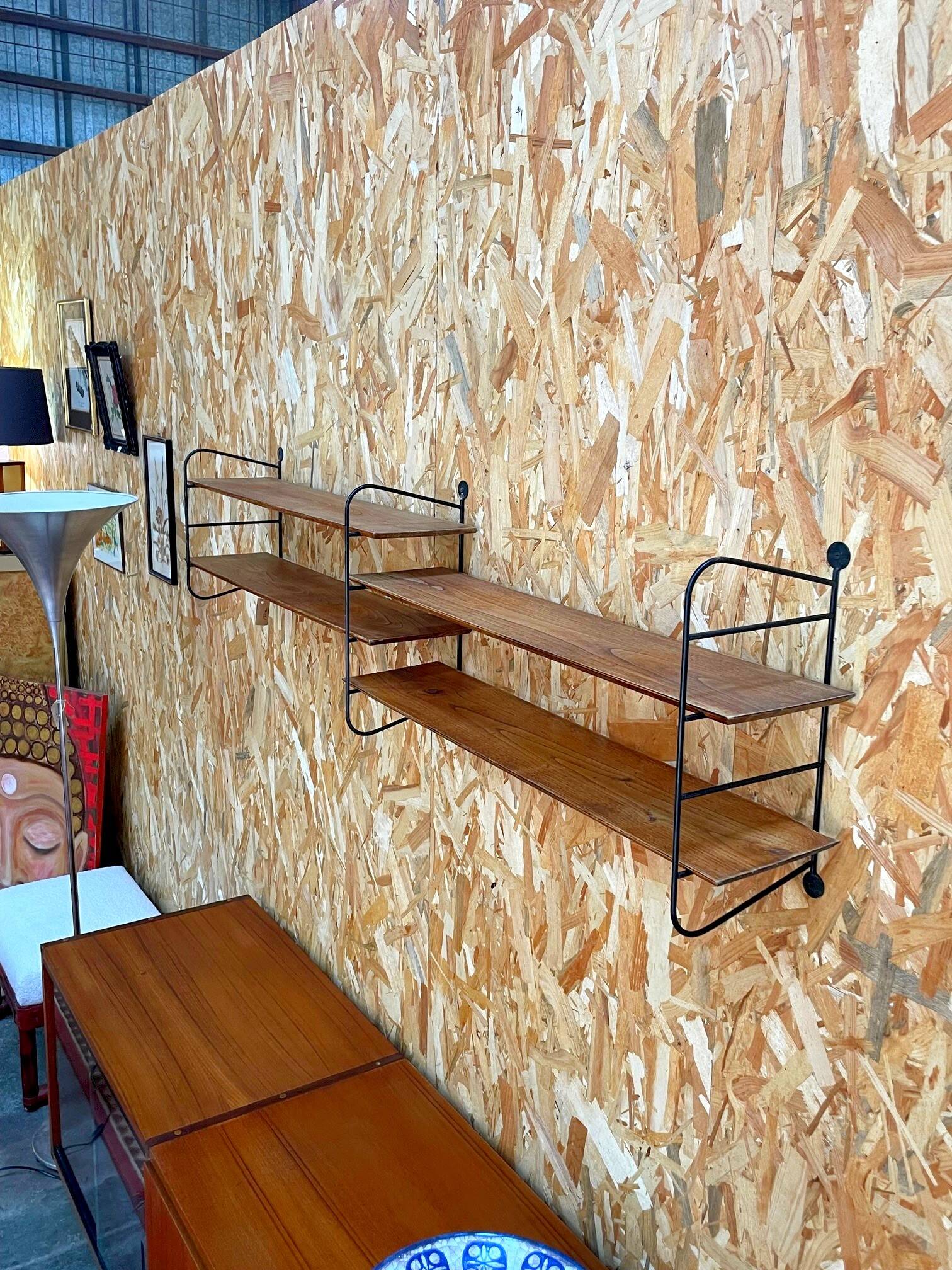 Vintage 60s String Shelves