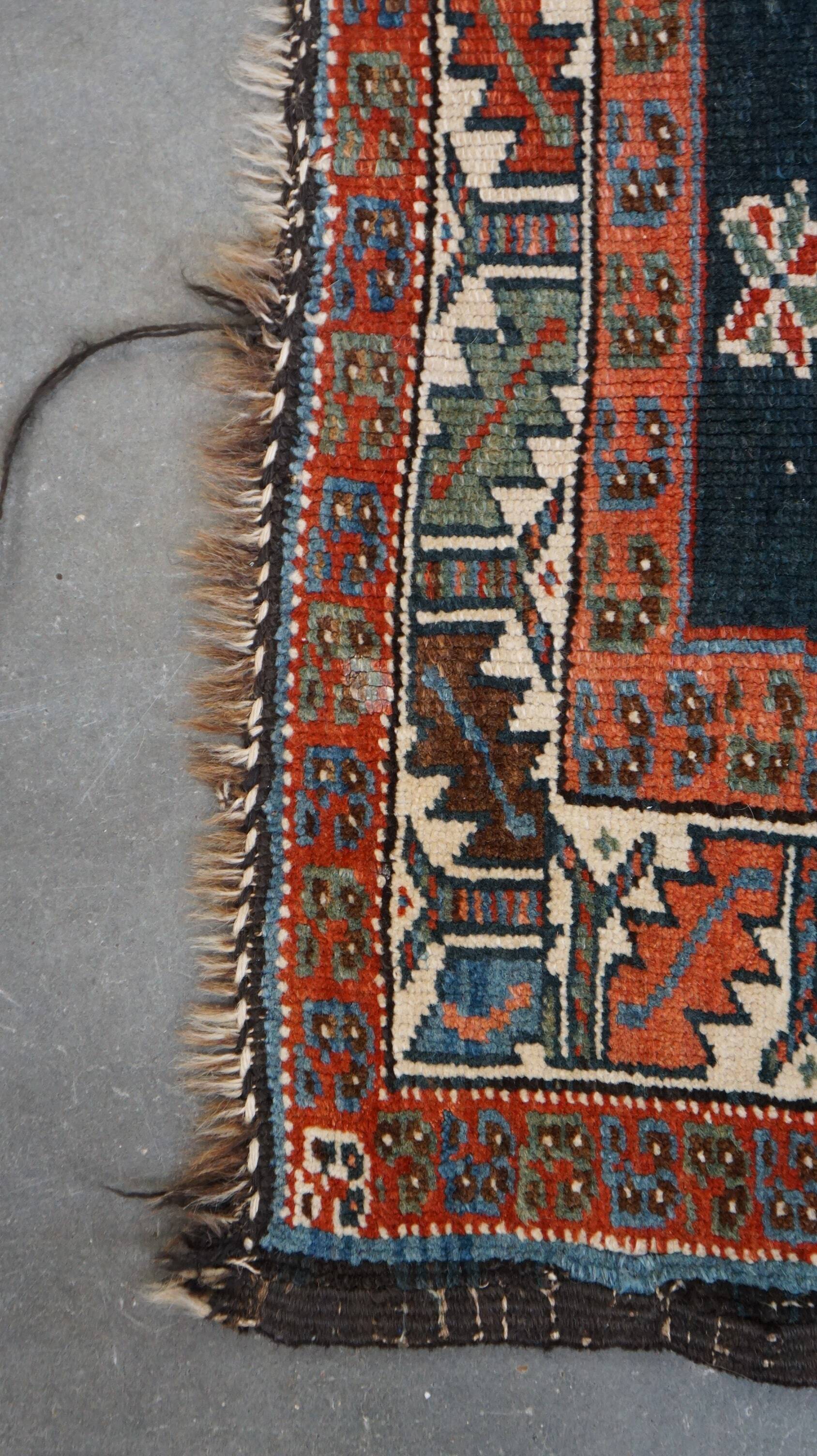 Vintage oriental style rug/runner 102x38 cm