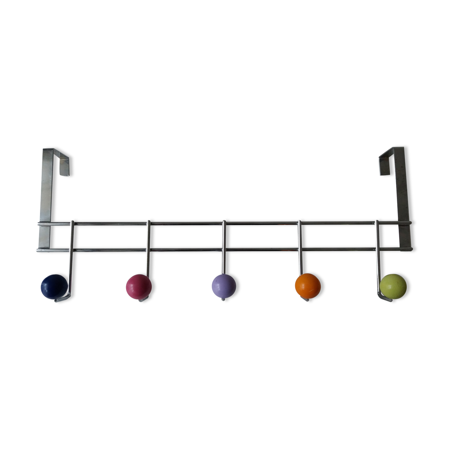 Steel coat rack 5 multiclores heads