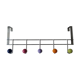Steel coat rack 5 multiclores heads