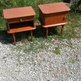 Vintage bedsides