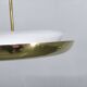 Josef Hurka Art Deco UFO Chandelier, Czechoslovakia 1930s