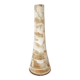 Natural-toned ceramic soliflore vase – 22 cm