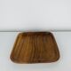 Scandinavian square teak pocket emptier, 1960s