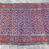 Tapis d'orient ancien fait main persan couloir bidjar 2,17 x 1,08 m