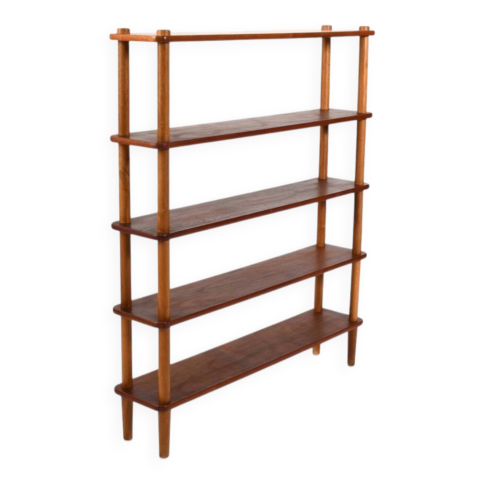 Display Shelves in Teak & Oak by Bovirke Denmark 1950s