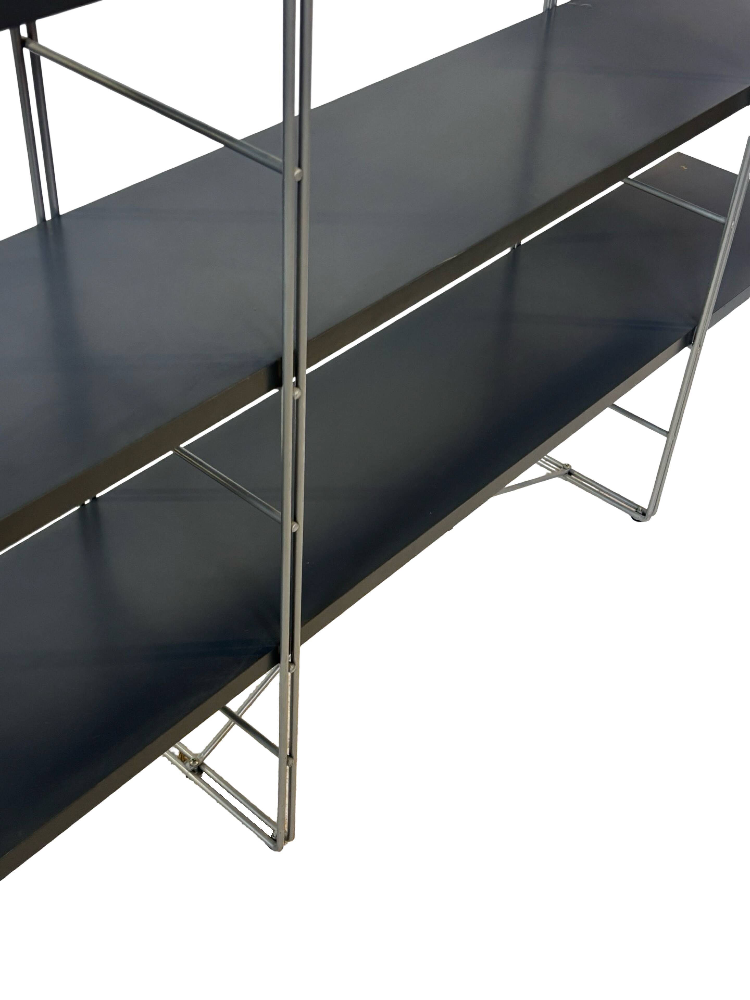 Etagère Enetri Vintage par Niels Gammelgaard pour Ikea en Gris Enetri, 1980s