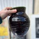 Vase The potters of Accolay in ceramic 1960