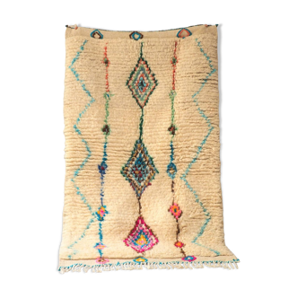 Azilal Moroccan rug. Handmade, pure wool. 160x95cm